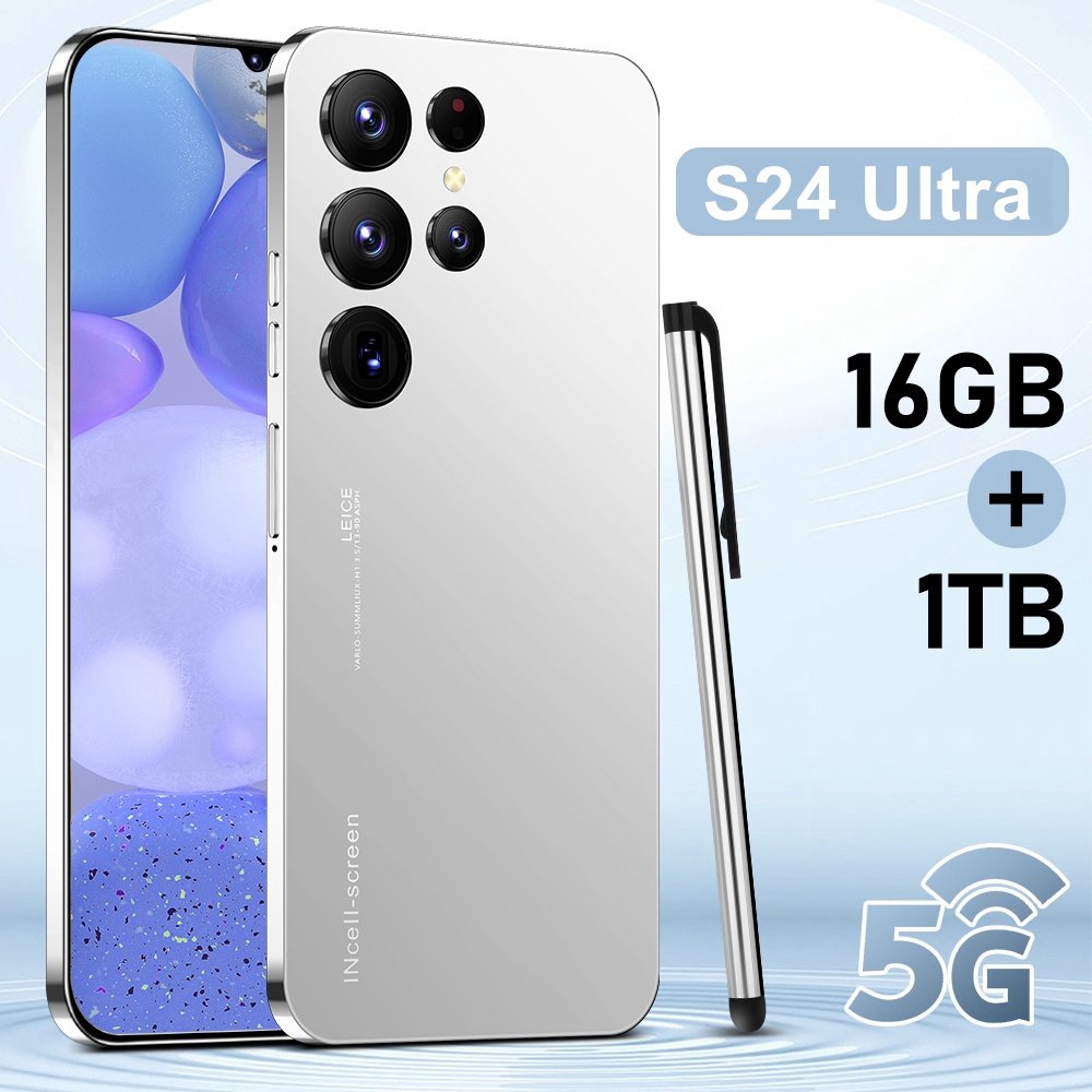 2024 Original s24 ultra phone Smartphone 16+1TB Mobile Phone Cell Gaming Phone 5G smartphone 3G&4G smartphone